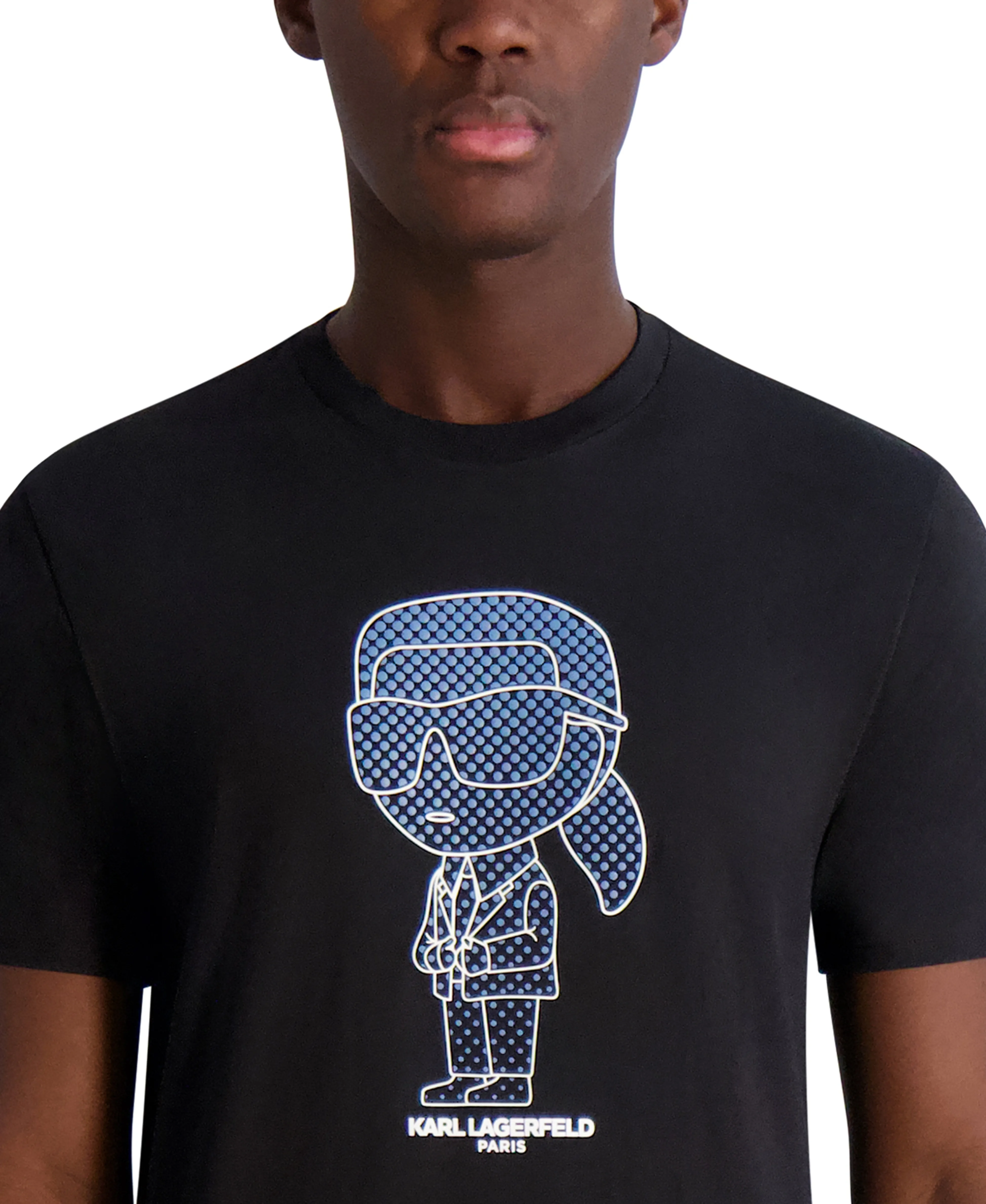 RUBBERIZED KARL LOGO T-SHIRT sold by Karl Lagerfeld Paris product image thumbnail 5