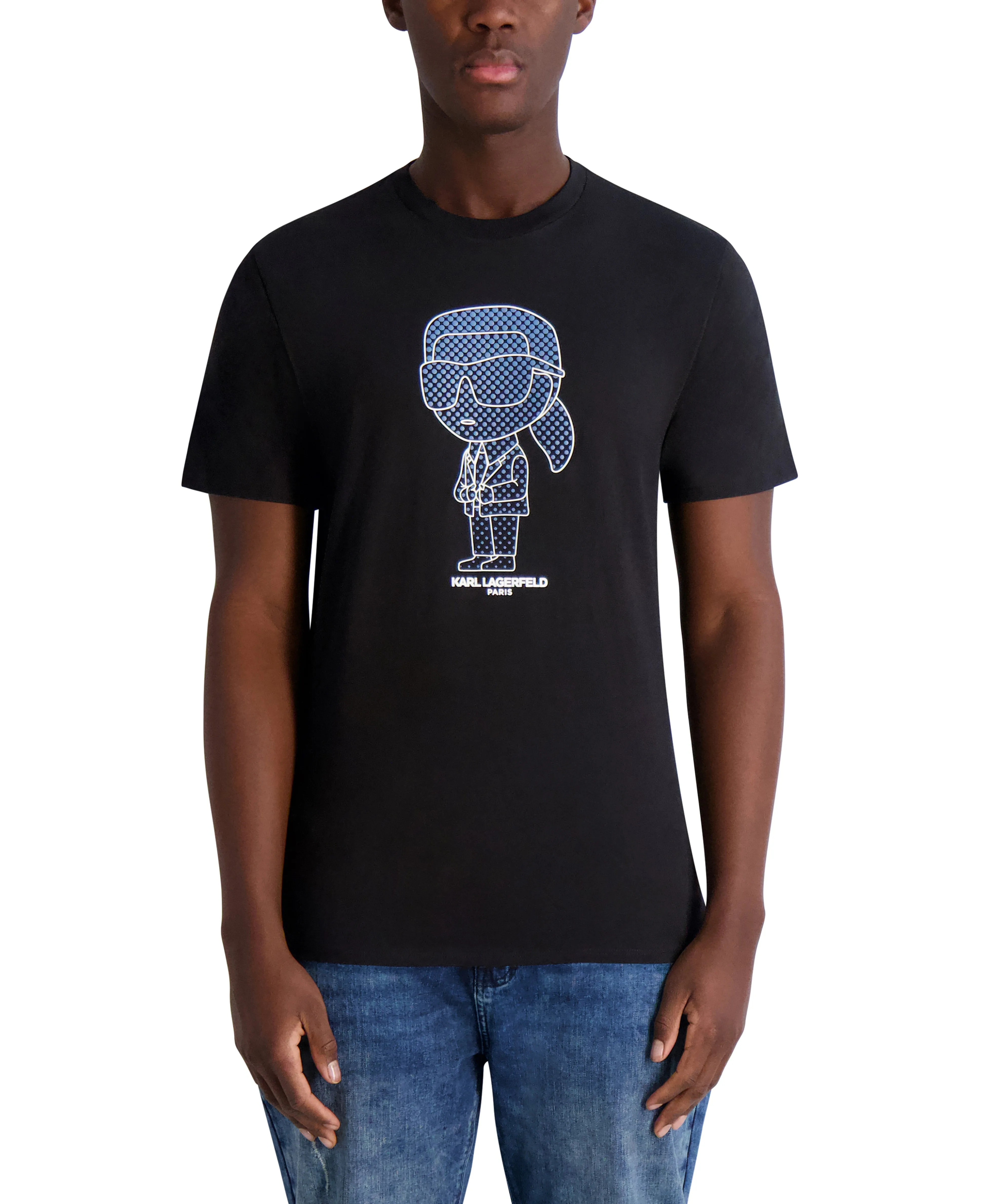 RUBBERIZED KARL LOGO T-SHIRT sold by Karl Lagerfeld Paris