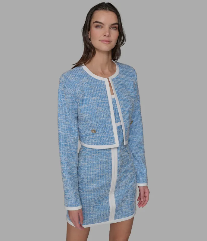KNIT TWEED LADY JACKET sold by Karl Lagerfeld Paris
