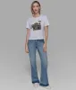 RUE LAGERFELD DUO LOGO TEE sold by Karl Lagerfeld Paris