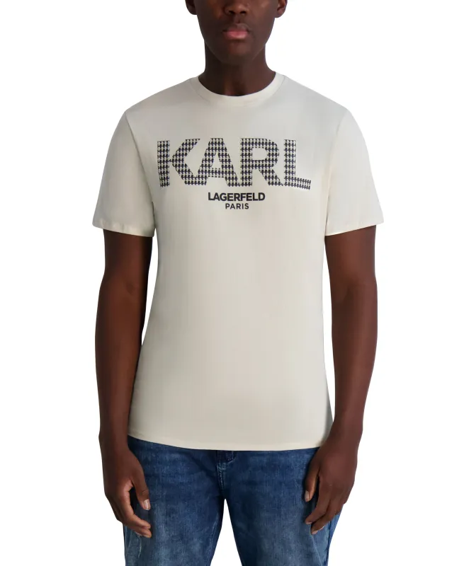 COLOR BLOCKED LOGO TEE sold by Karl Lagerfeld Paris