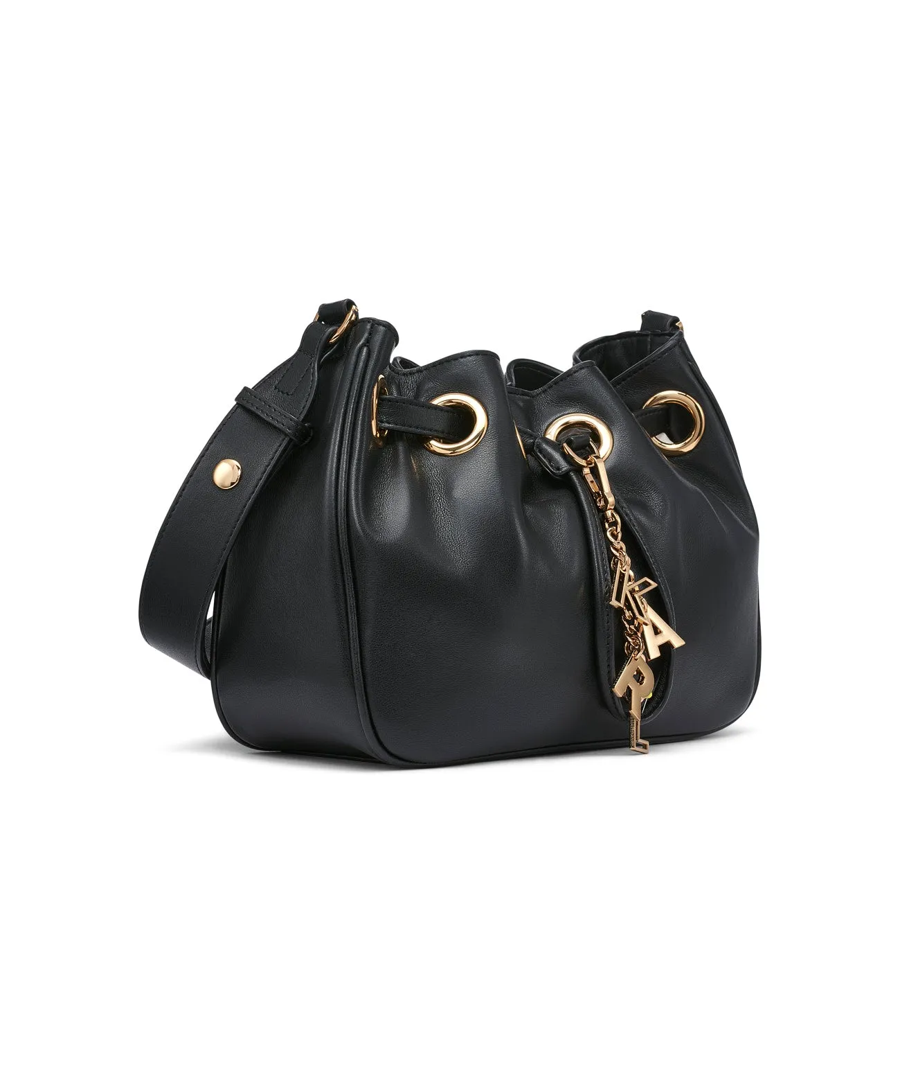 DESIREE SMALL LEATHER HOBO BAG sold by Karl Lagerfeld Paris product image thumbnail 2