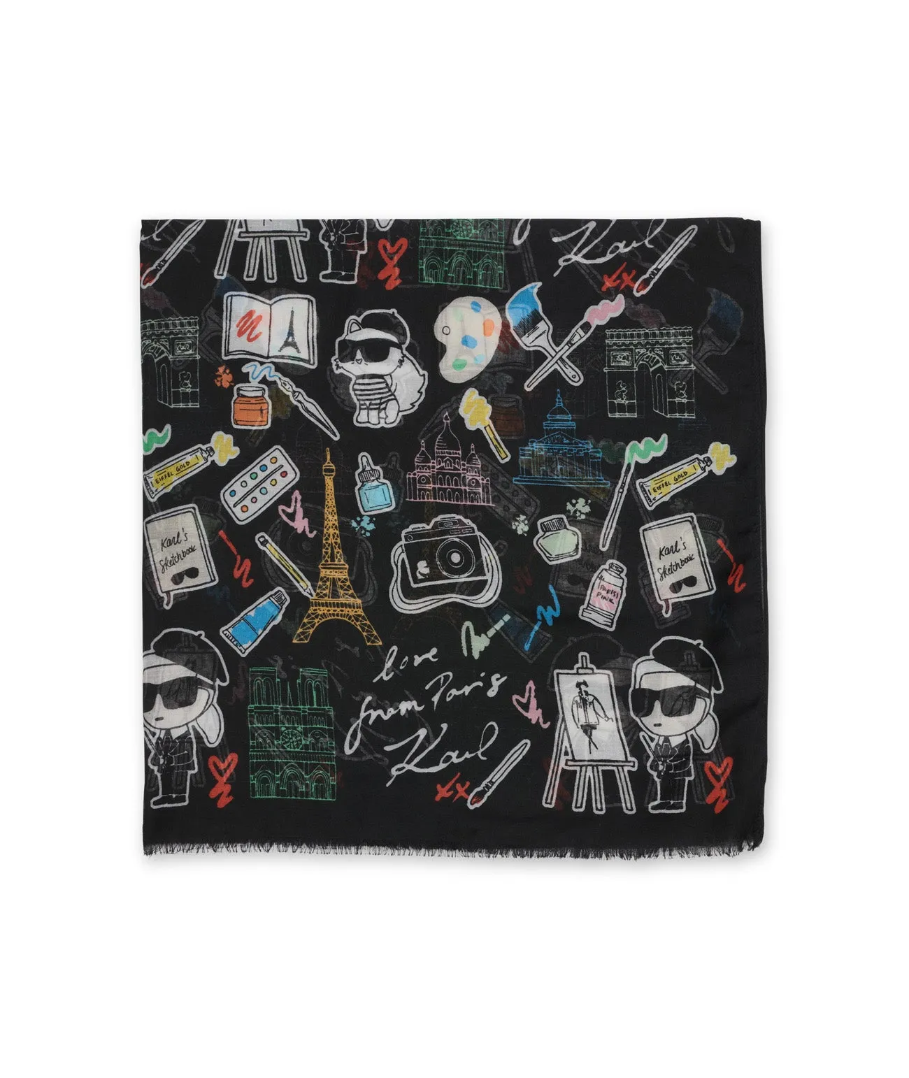 KARLS ART SHOP WRAP sold by Karl Lagerfeld Paris product image thumbnail 3