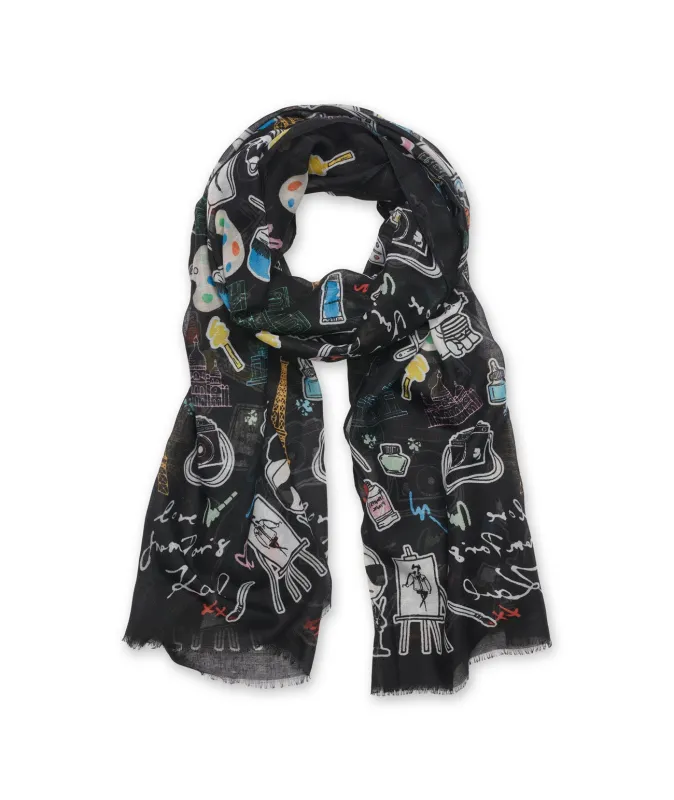 KARLS ART SHOP WRAP sold by Karl Lagerfeld Paris