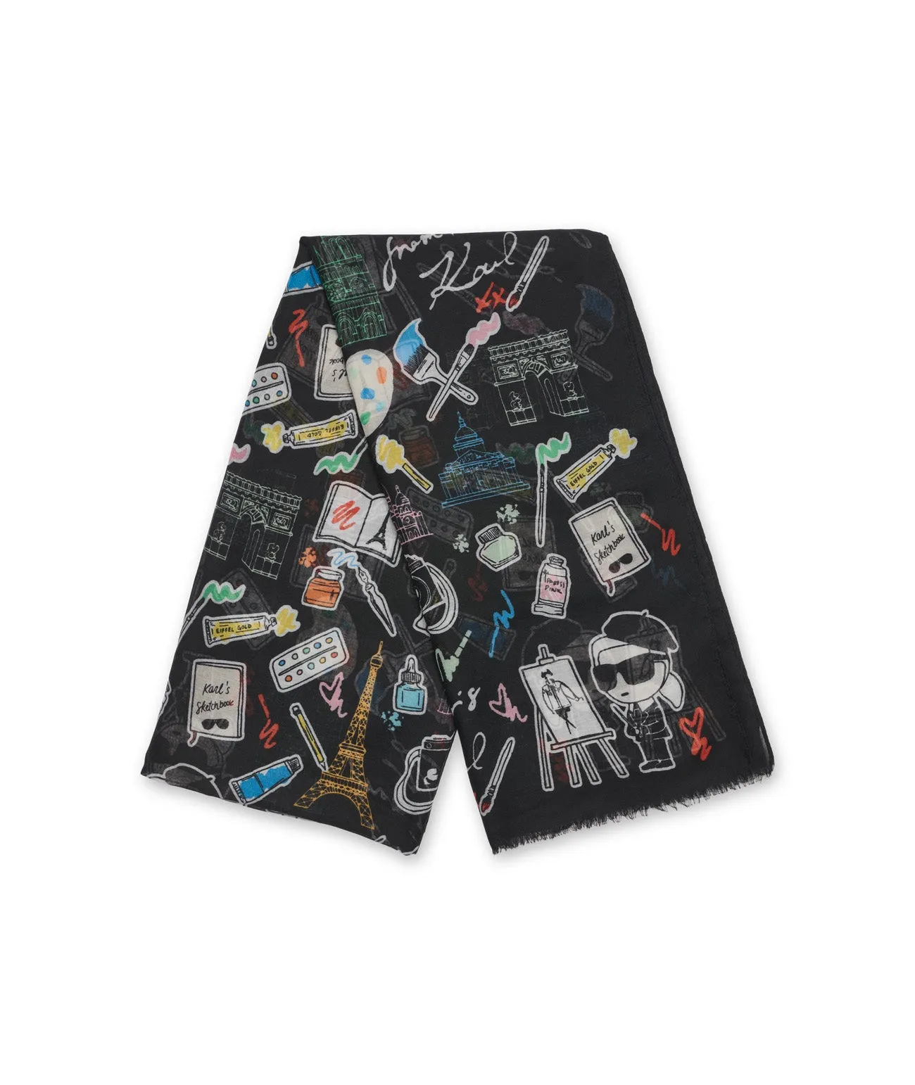 KARLS ART SHOP WRAP sold by Karl Lagerfeld Paris product image thumbnail 2