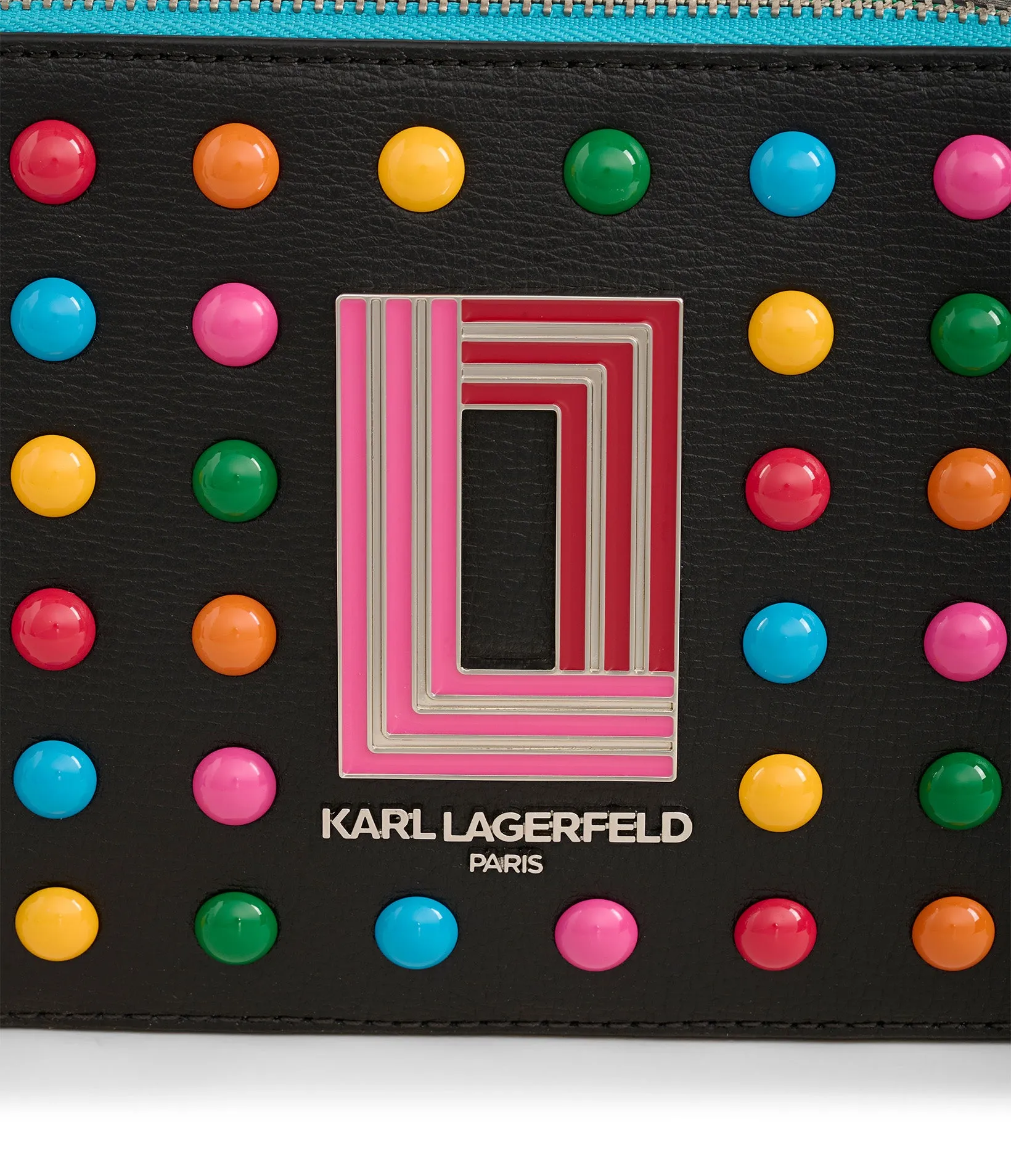 SIMONE DOTS FLAP CROSSBODY sold by Karl Lagerfeld Paris product image thumbnail 3