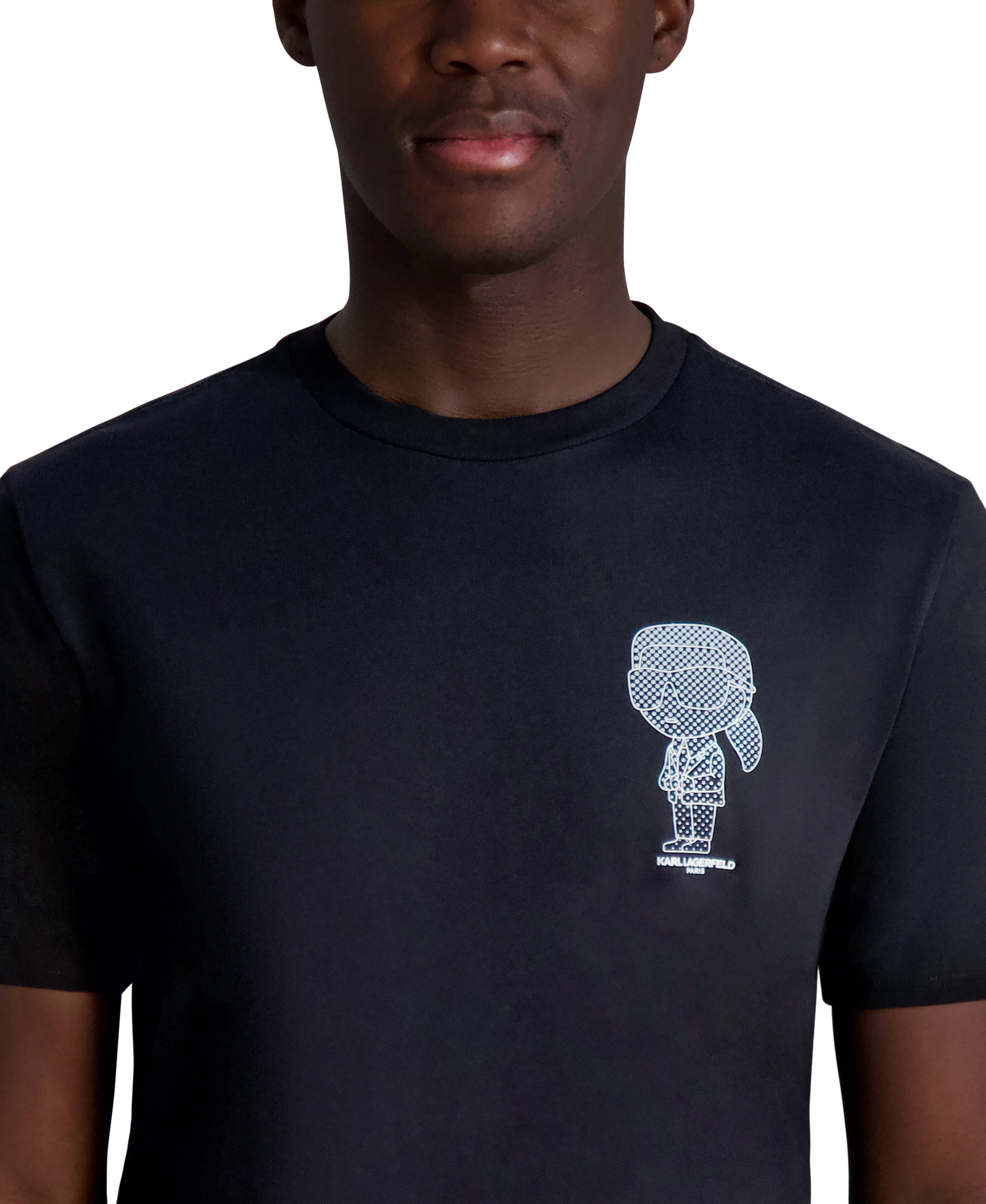 PIXELATED KARL LOGO TEE sold by Karl Lagerfeld Paris product image thumbnail 5