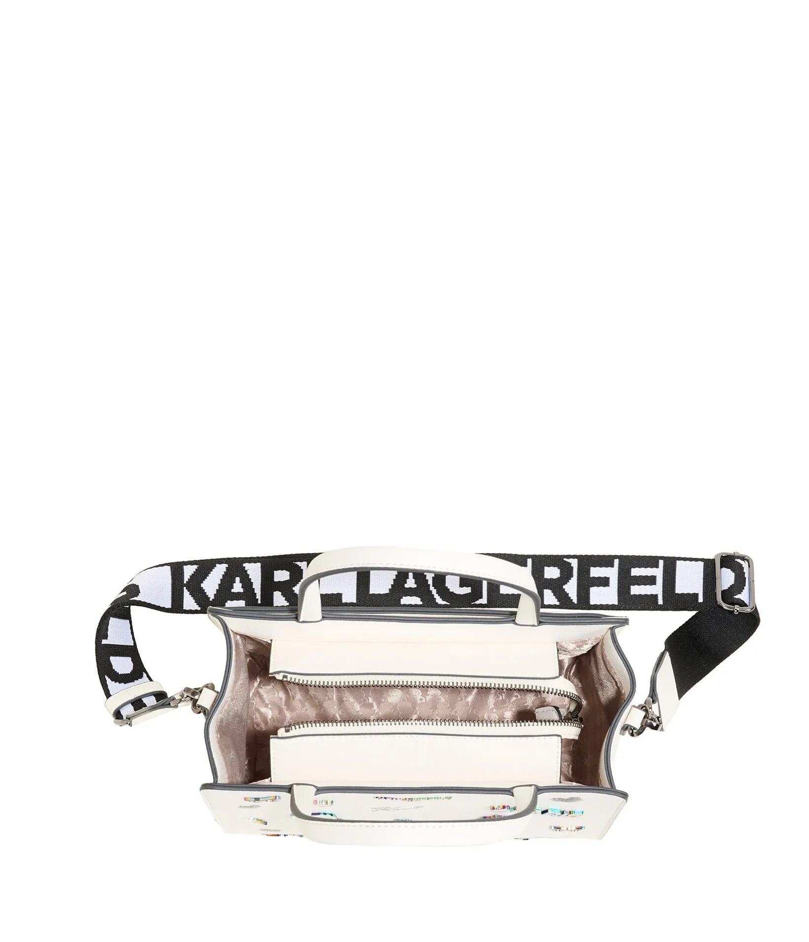 MAYBELLE DUO TOP HANDLE SATCHEL sold by Karl Lagerfeld Paris product image thumbnail 3