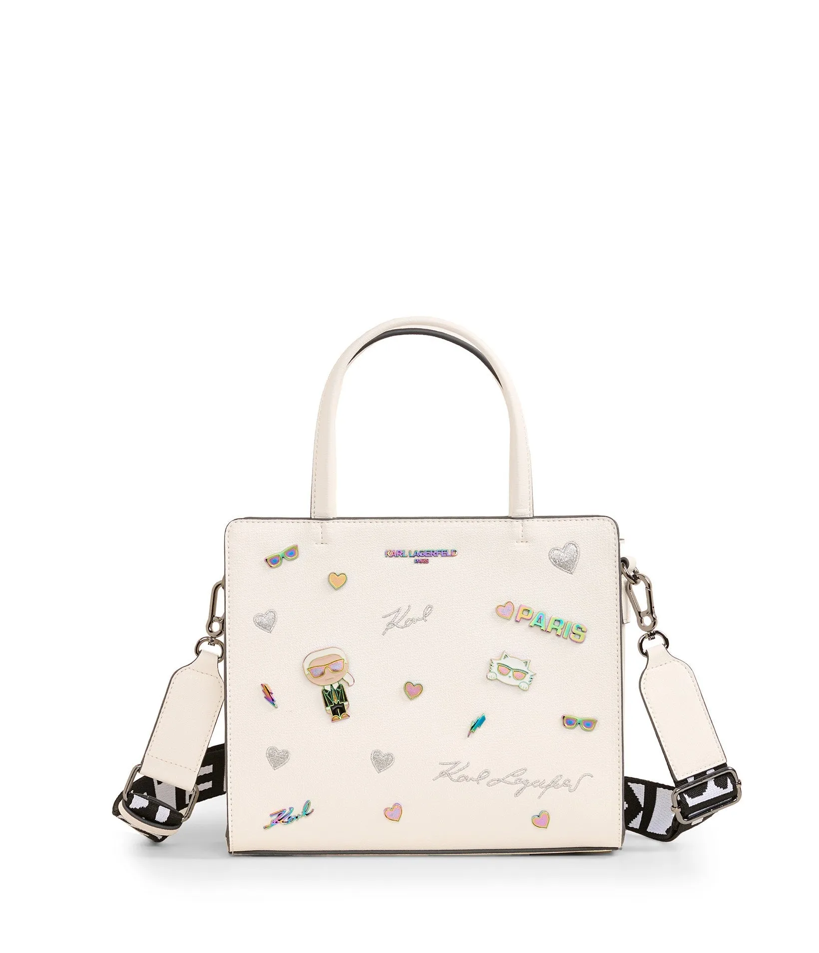 MAYBELLE DUO TOP HANDLE SATCHEL sold by Karl Lagerfeld Paris