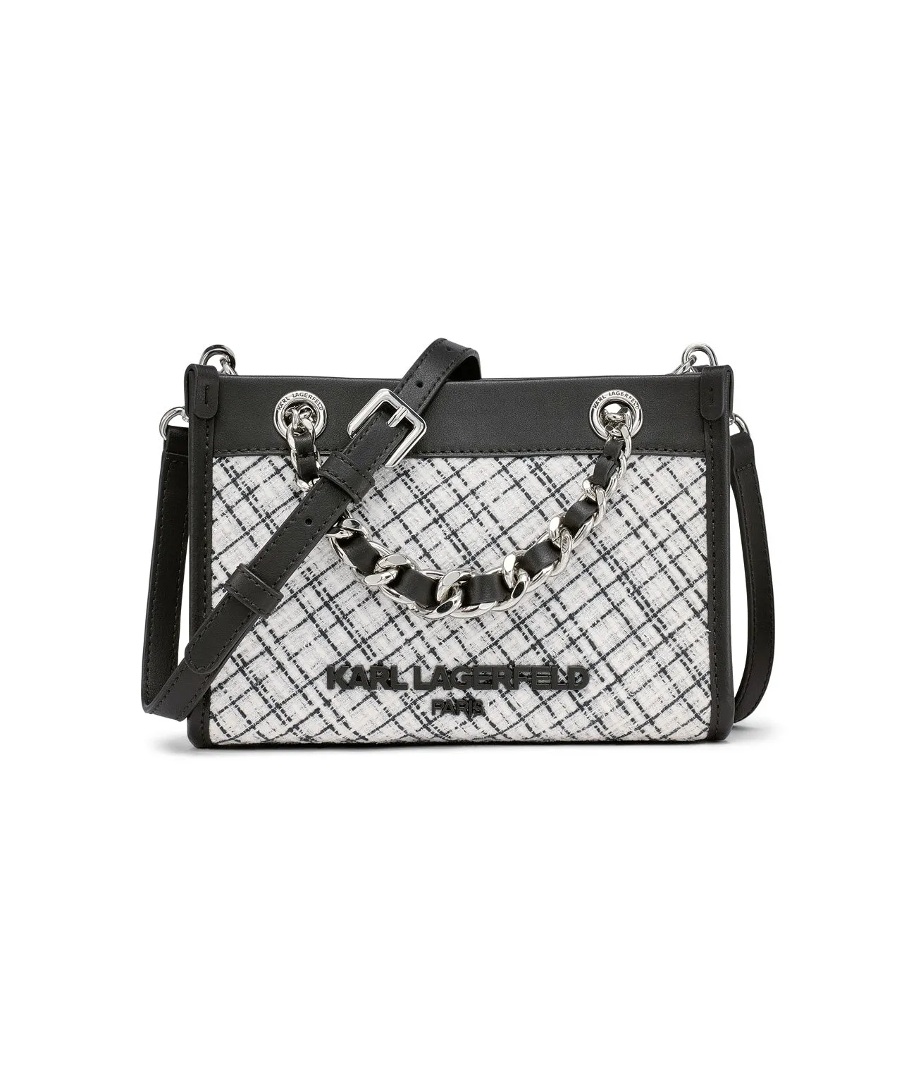 SAVOIE SMALL TWEED CROSSBODY sold by Karl Lagerfeld Paris