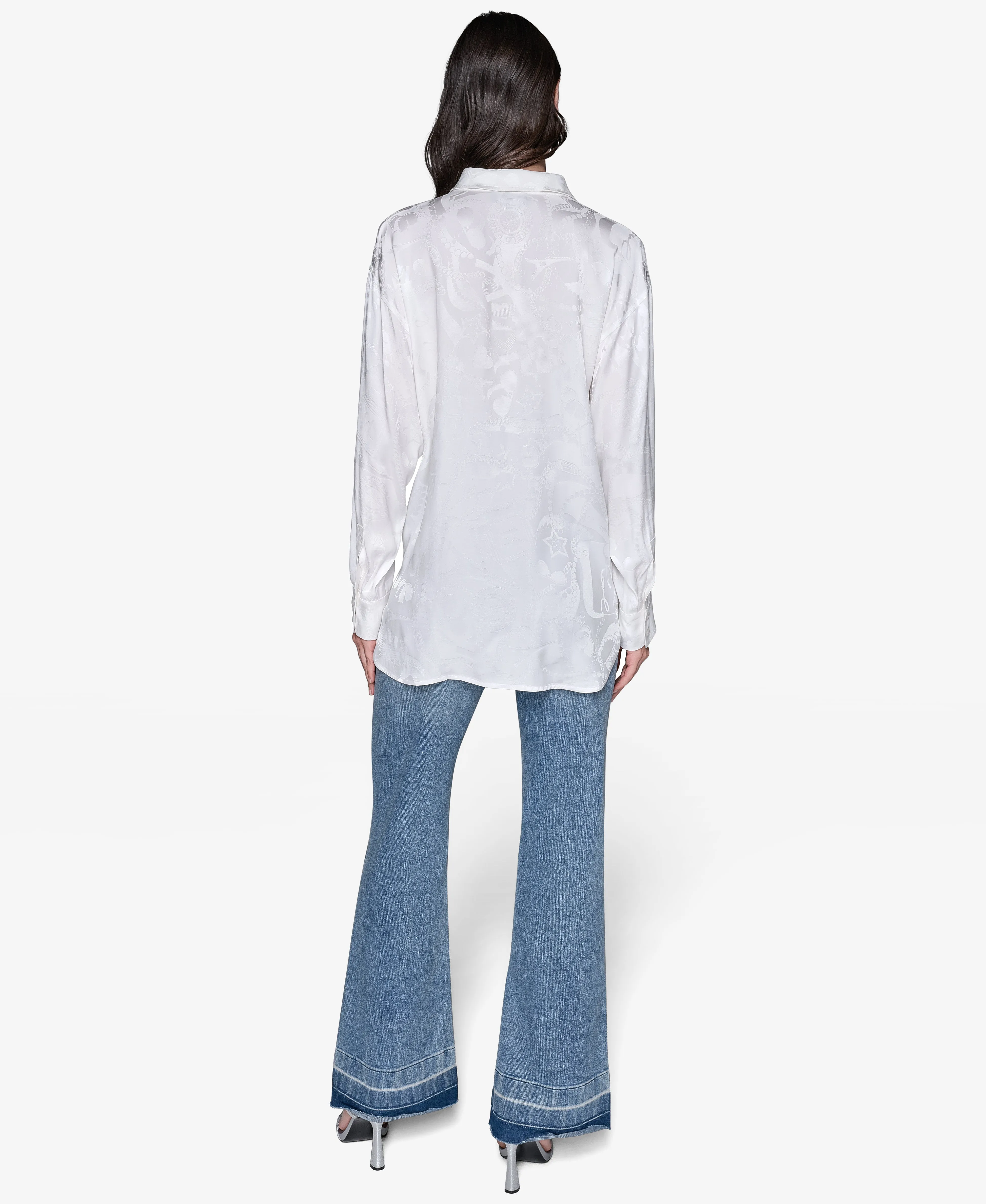 OVERSIZED UTILITY SHIRT sold by Karl Lagerfeld Paris product image thumbnail 2