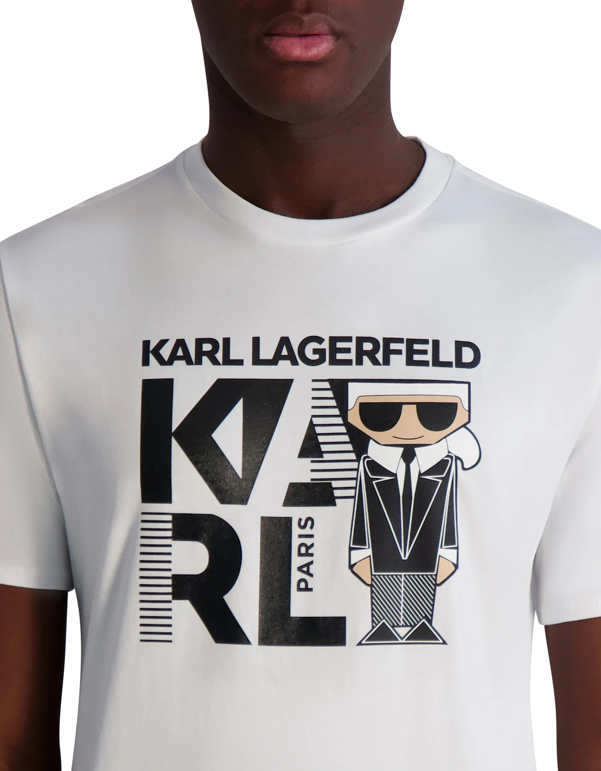KOCKTAIL KARL LOGO TEE sold by Karl Lagerfeld Paris product image thumbnail 5