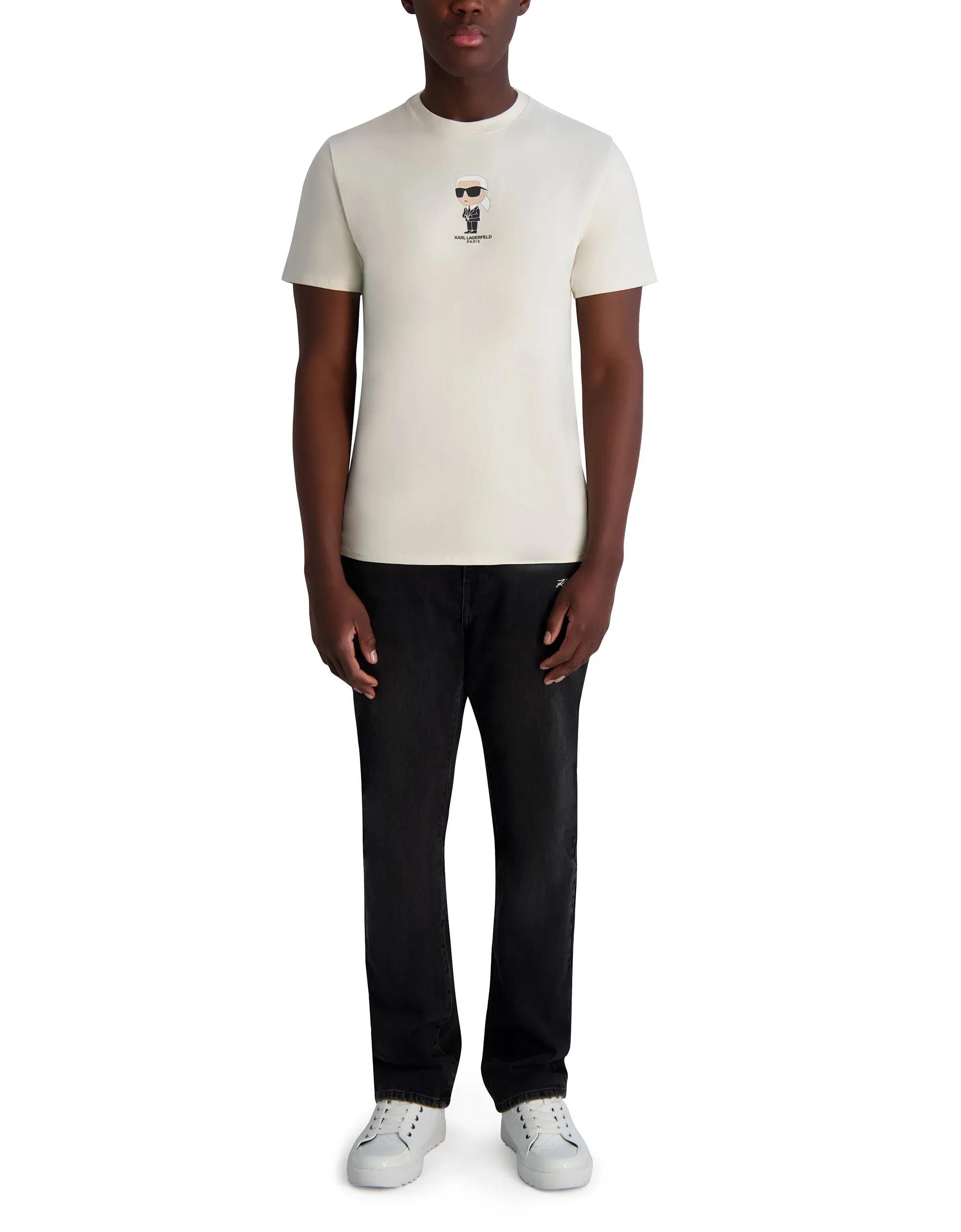 MINI SUITED KARL LOGO TEE sold by Karl Lagerfeld Paris product image thumbnail 4