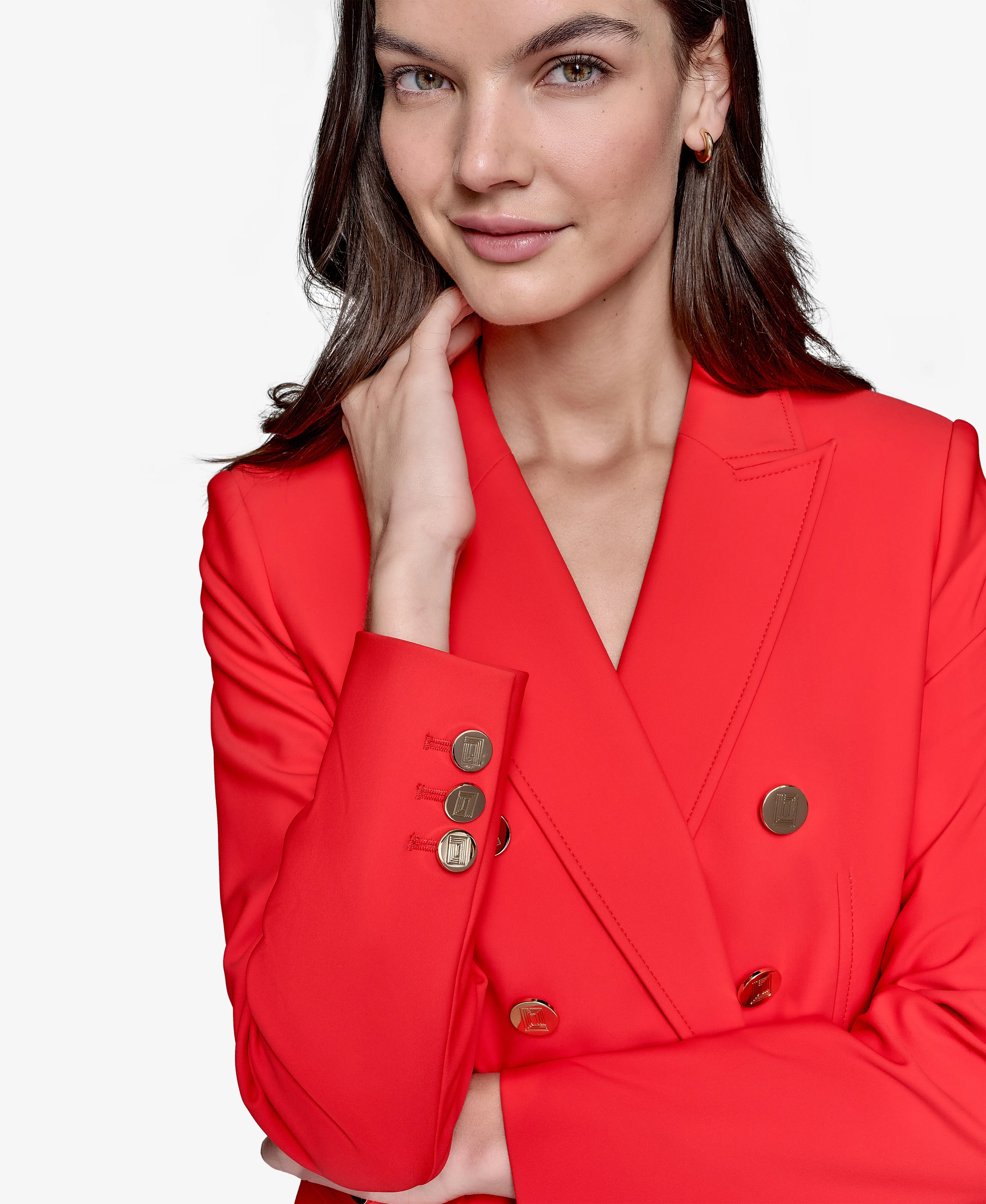 NYLON COMPRESSION BLAZER sold by Karl Lagerfeld Paris product image thumbnail 5