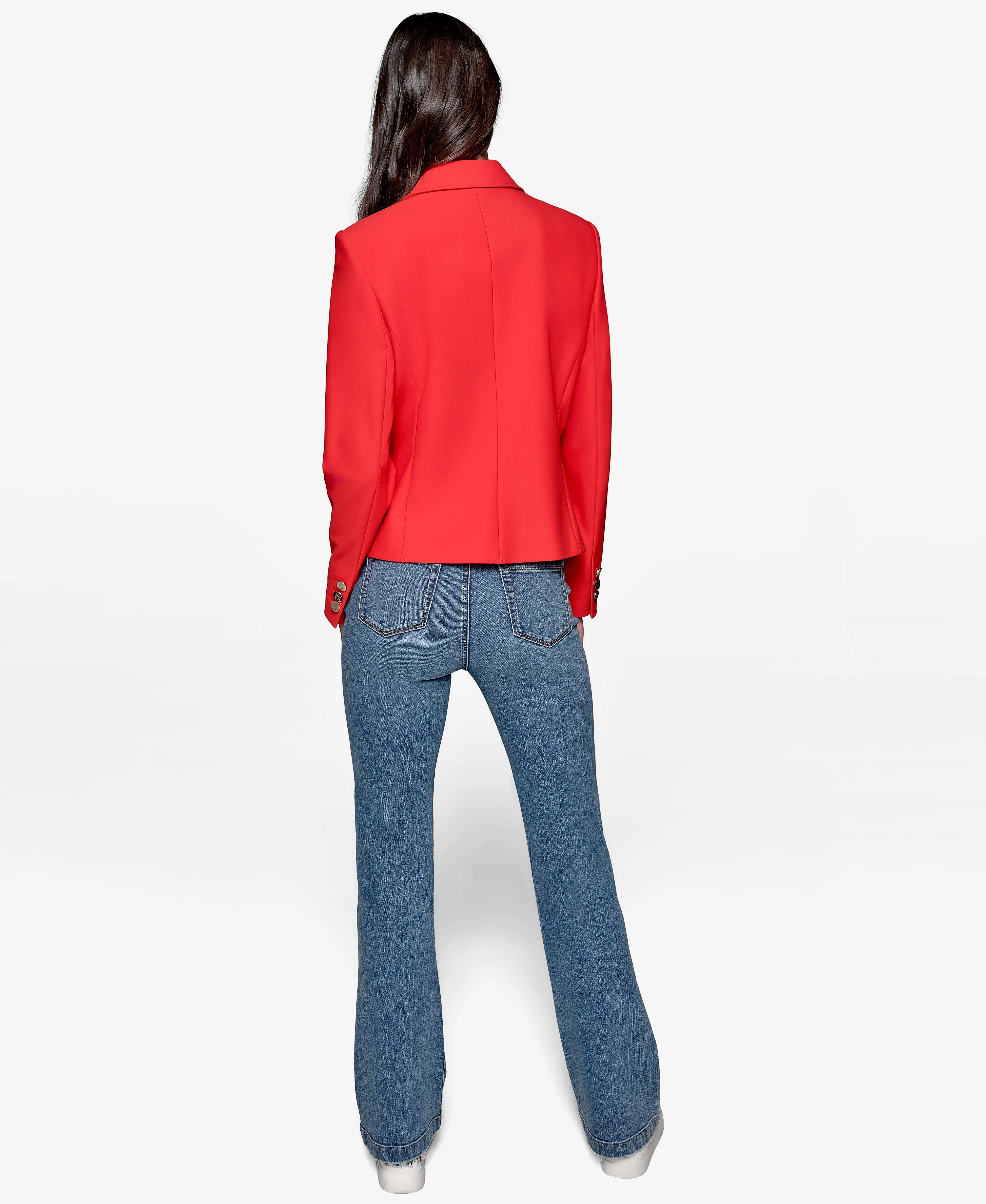 NYLON COMPRESSION BLAZER sold by Karl Lagerfeld Paris product image thumbnail 2