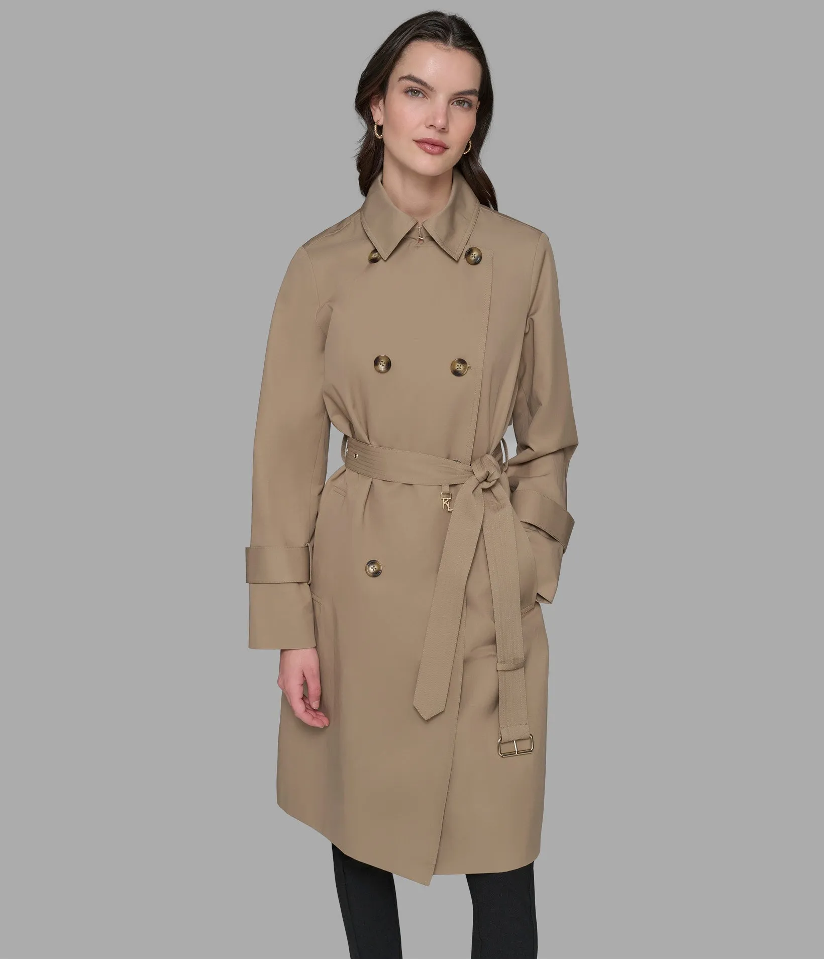 TRENCH WITH EMBOSSED LOGO BACK sold by Karl Lagerfeld Paris product image thumbnail 4
