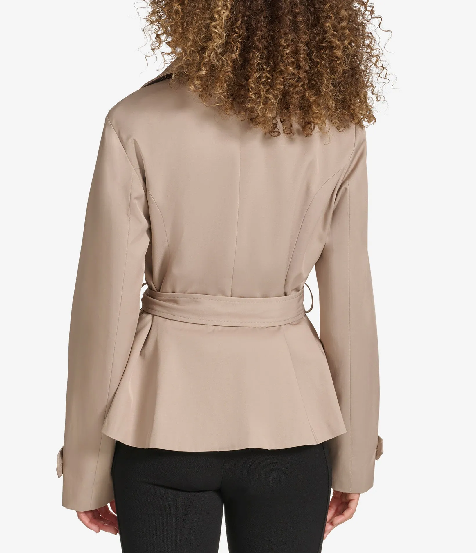 PEPLUM TRENCH sold by Karl Lagerfeld Paris product image thumbnail 2