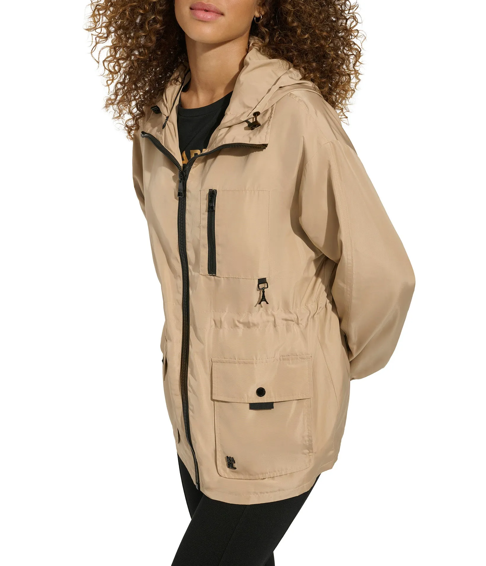 HIDDEN HOOD ANORAK sold by Karl Lagerfeld Paris product image thumbnail 4