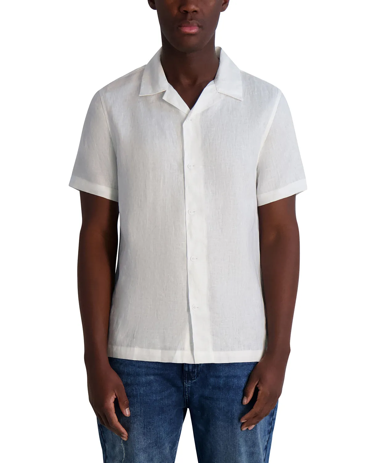 CAMP COLLAR SHIRT sold by Karl Lagerfeld Paris