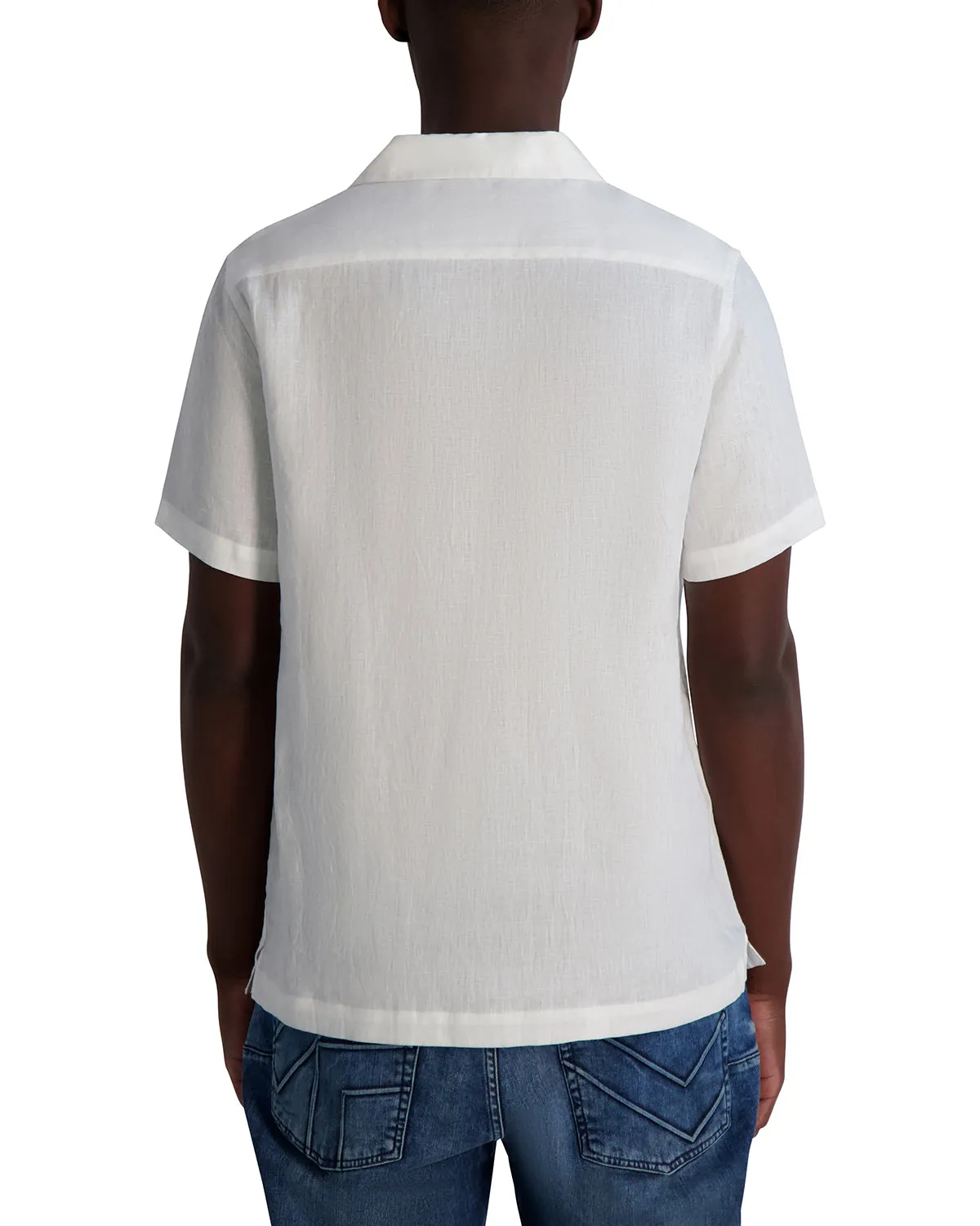 CAMP COLLAR SHIRT sold by Karl Lagerfeld Paris product image thumbnail 2