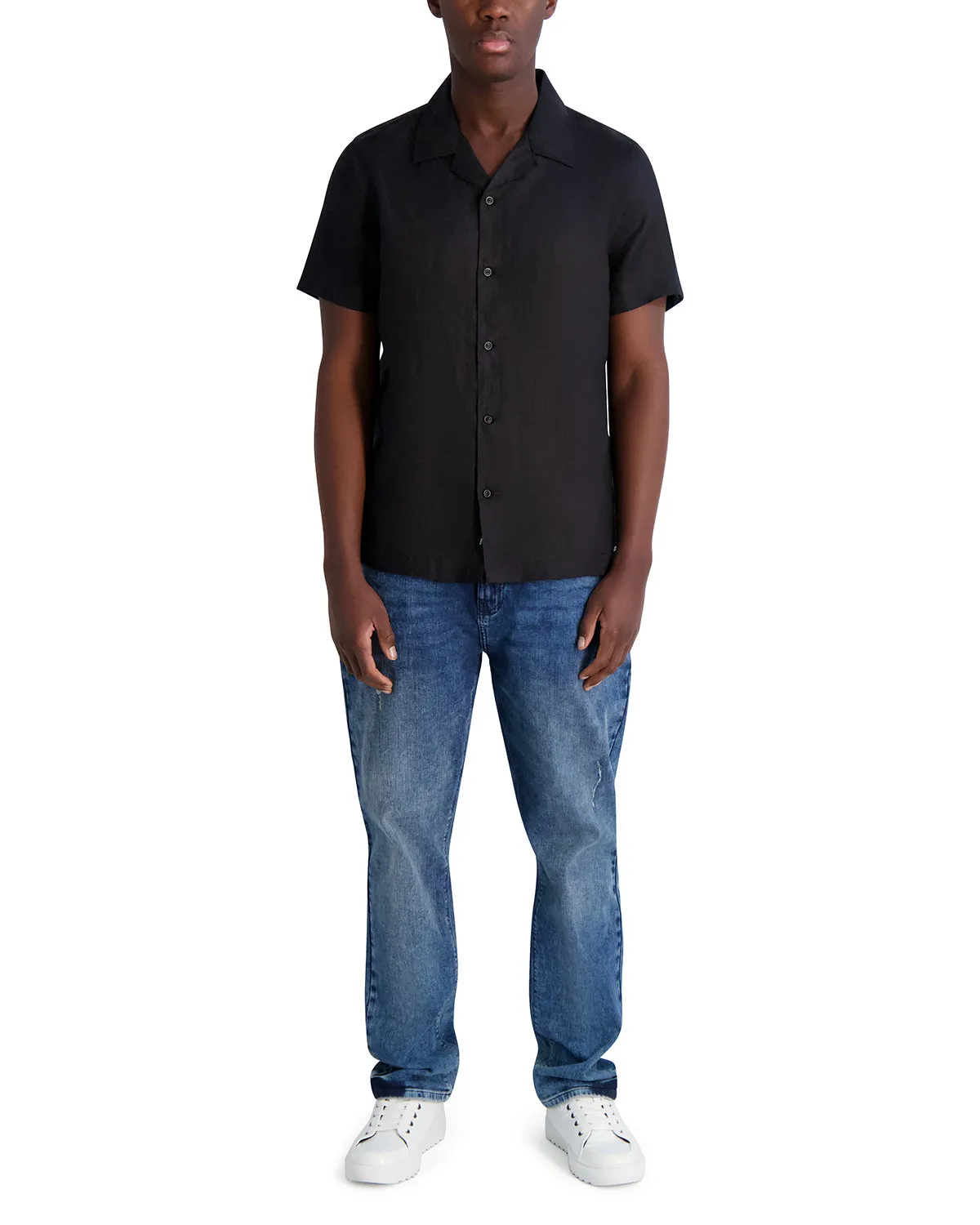 CAMP COLLAR SHIRT sold by Karl Lagerfeld Paris product image thumbnail 4