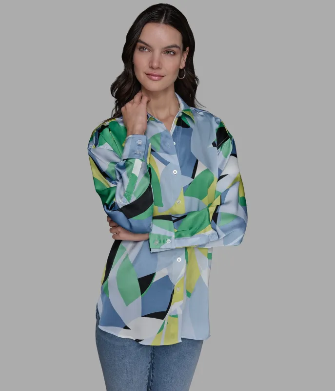 OVERSIZED BLOUSE sold by Karl Lagerfeld Paris