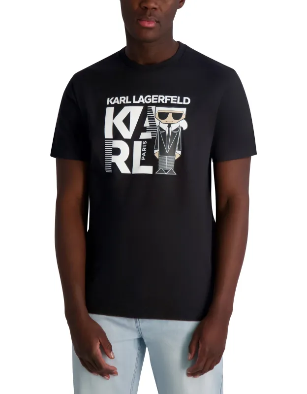 KOCKTAIL KARL LOGO TEE sold by Karl Lagerfeld Paris