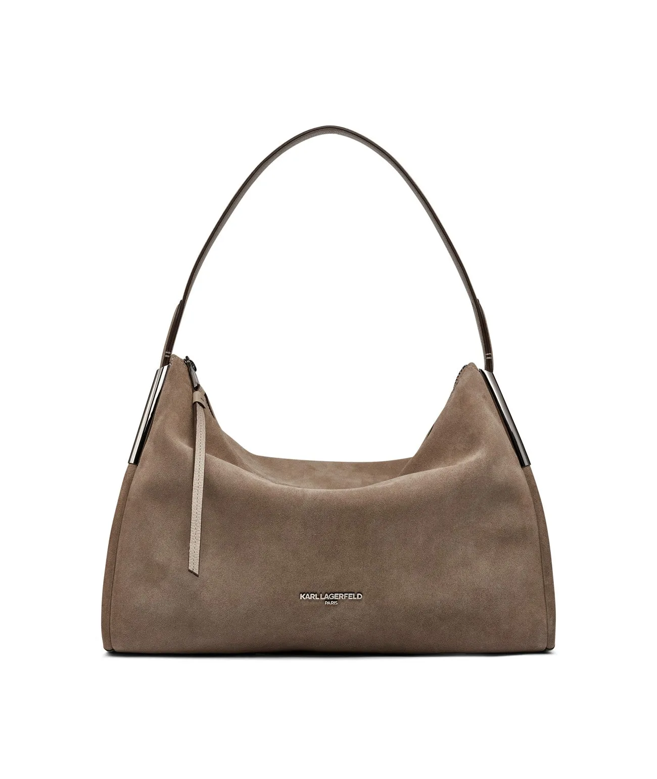 VALERIE SUEDE SHOULDER BAG sold by Karl Lagerfeld Paris