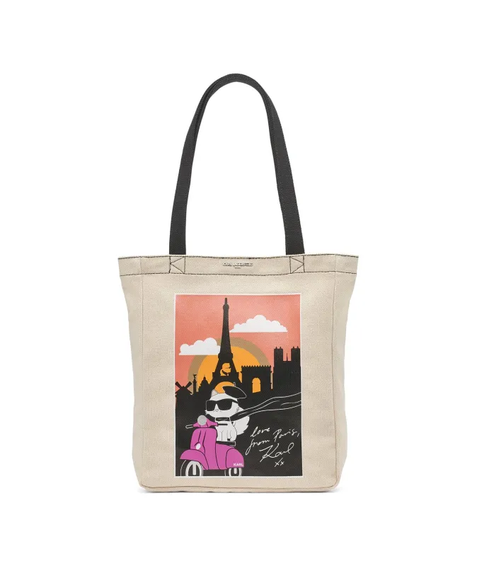 CANNES NORTH SOUTH TOTE sold by Karl Lagerfeld Paris