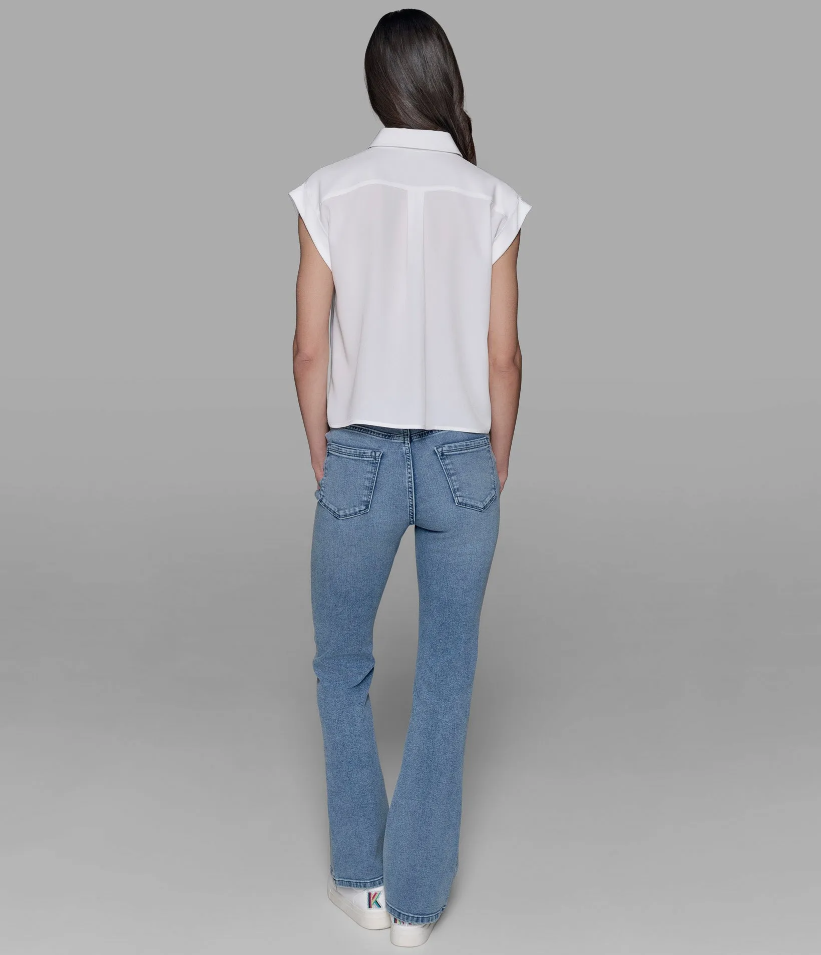 FLORAL SOFT BLOUSE sold by Karl Lagerfeld Paris product image thumbnail 2