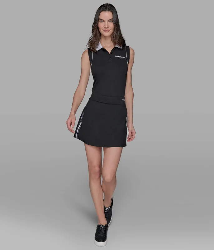 PIQUE ACTIVE MINI SKORT sold by Karl Lagerfeld Paris