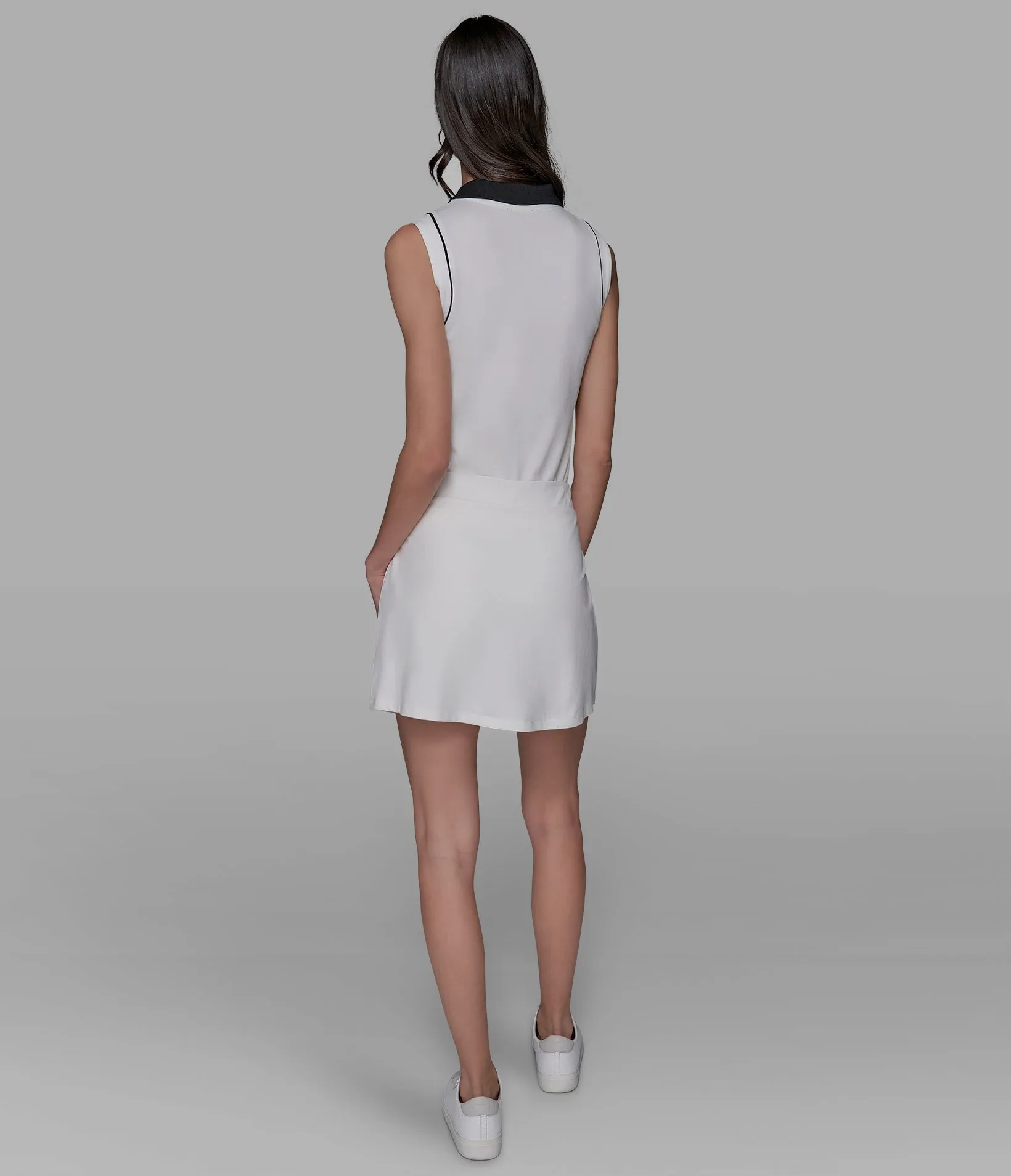 PIQUE ACTIVE MINI SKORT sold by Karl Lagerfeld Paris product image thumbnail 2