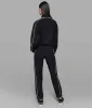 TIPPED CROP TRACK JACKET sold by Karl Lagerfeld Paris