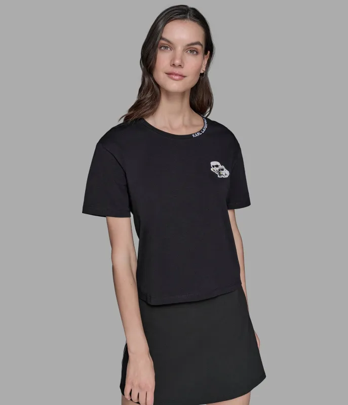 DUO PATCH TEE sold by Karl Lagerfeld Paris