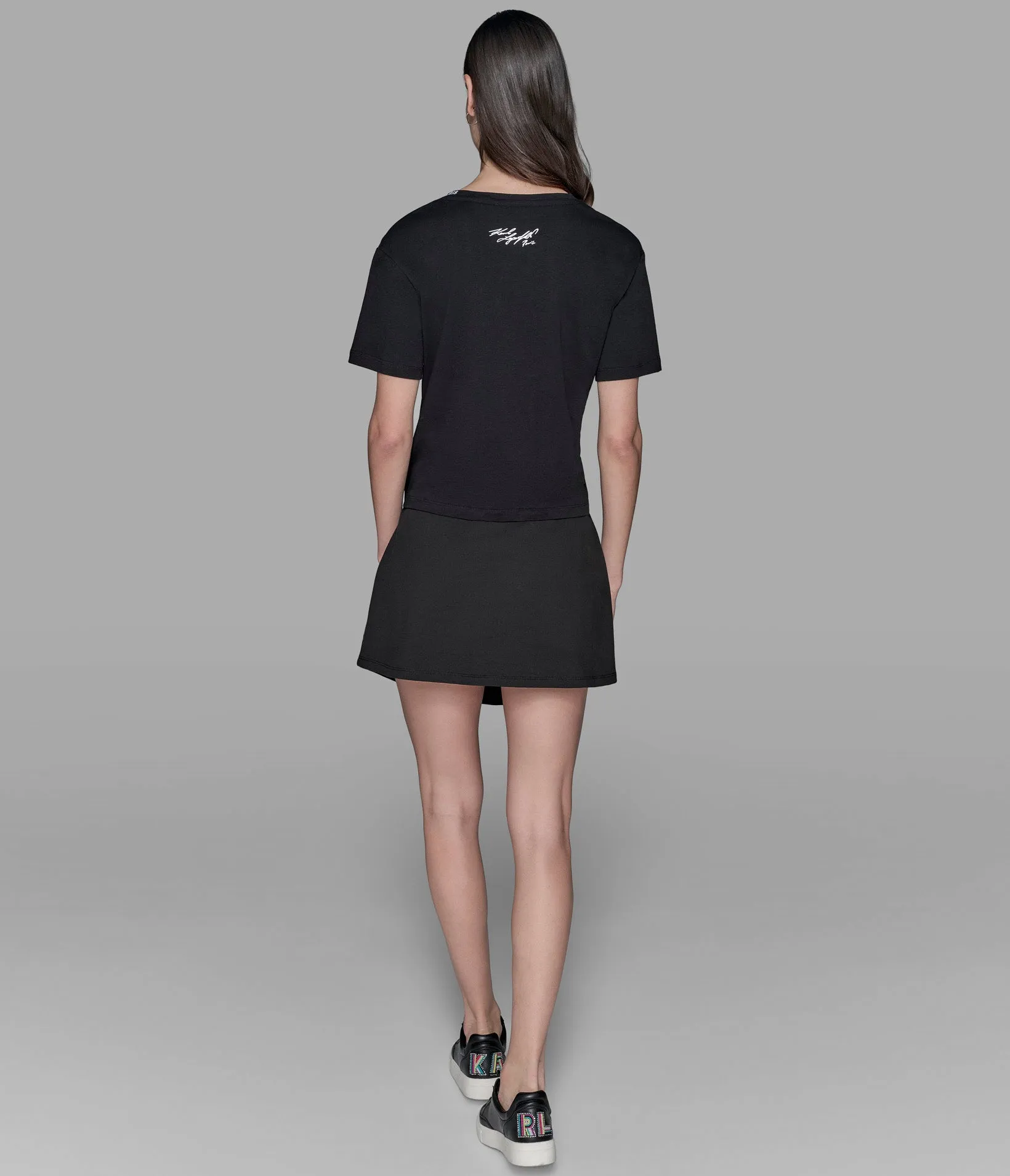 DUO PATCH TEE sold by Karl Lagerfeld Paris product image thumbnail 2