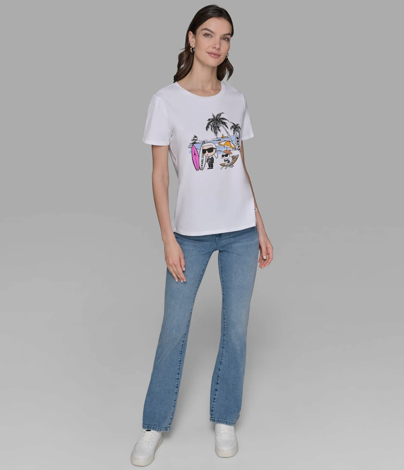 SURFER KARL TEE sold by Karl Lagerfeld Paris product image thumbnail 3