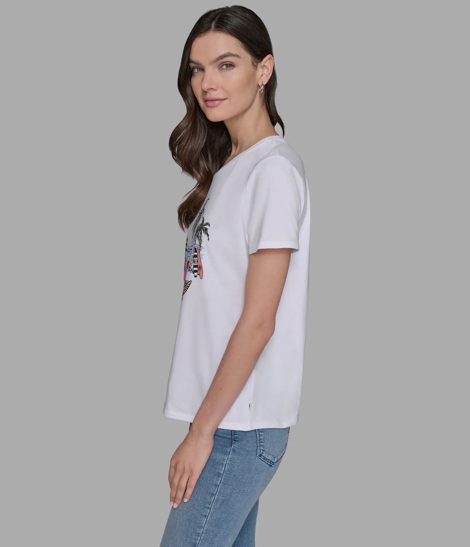 SURFER KARL TEE sold by Karl Lagerfeld Paris product image thumbnail 4