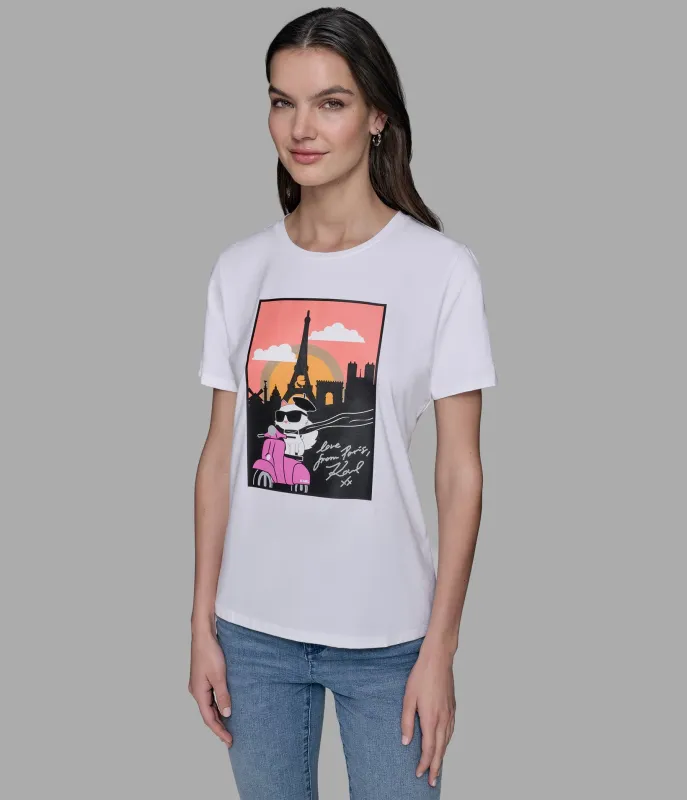 CHOUPETTE VESPA TEE sold by Karl Lagerfeld Paris
