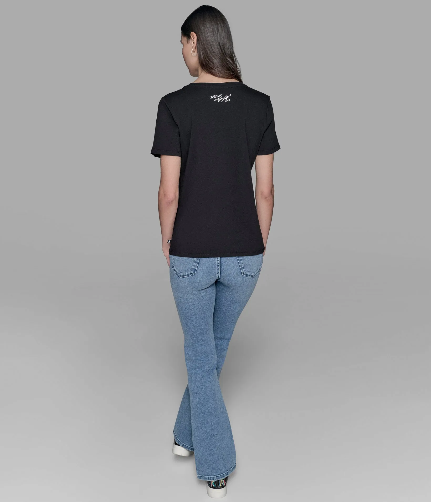 ELEGANCE QUOTE TEE sold by Karl Lagerfeld Paris product image thumbnail 2