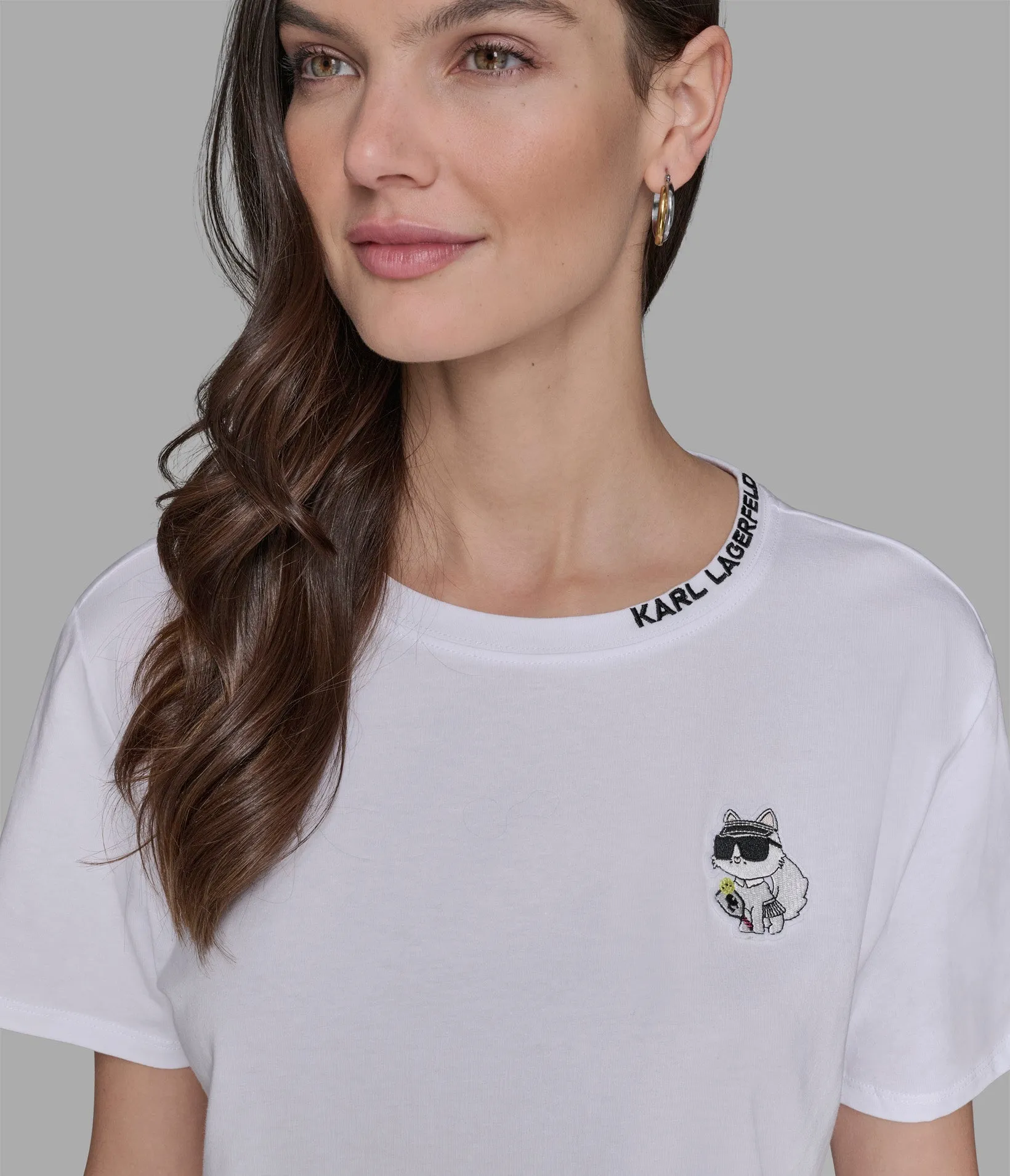 SPORTY CHOUPETTE TEE sold by Karl Lagerfeld Paris product image thumbnail 5