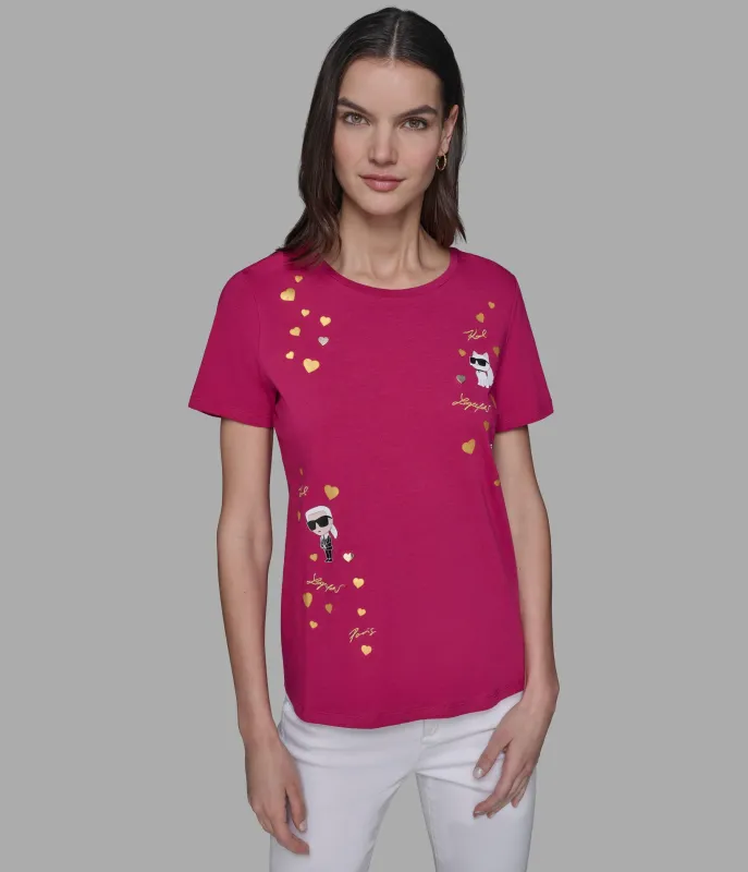 CATE PINS TEE sold by Karl Lagerfeld Paris