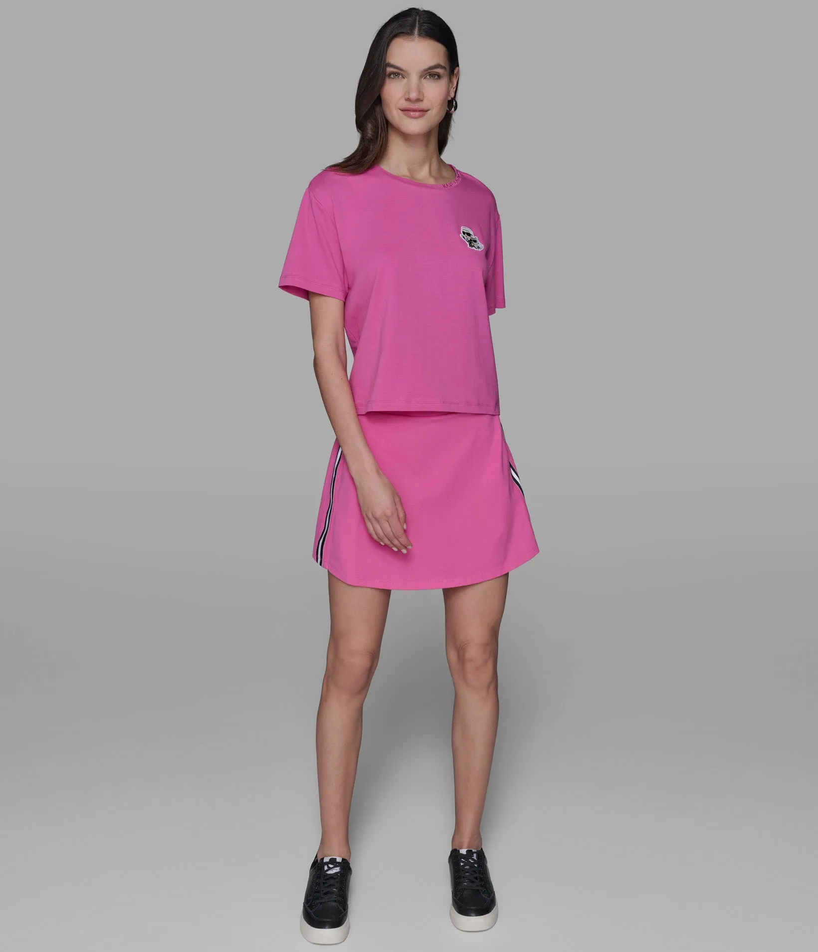 DUO PATCH TEE sold by Karl Lagerfeld Paris product image thumbnail 3