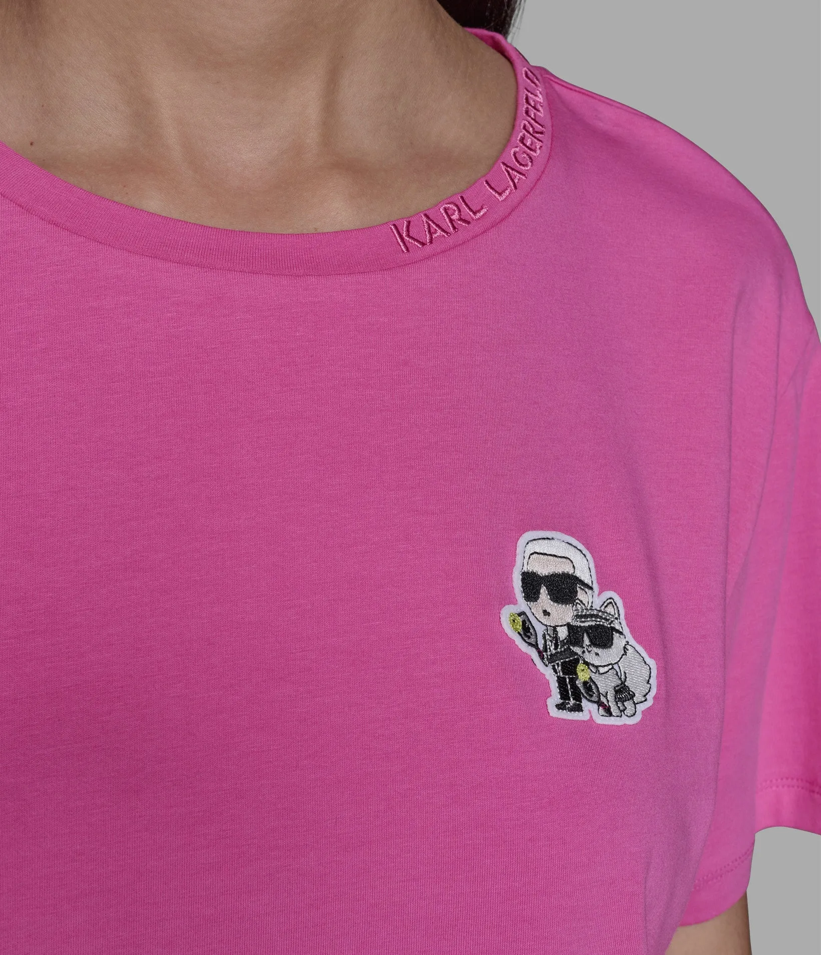 DUO PATCH TEE sold by Karl Lagerfeld Paris product image thumbnail 5