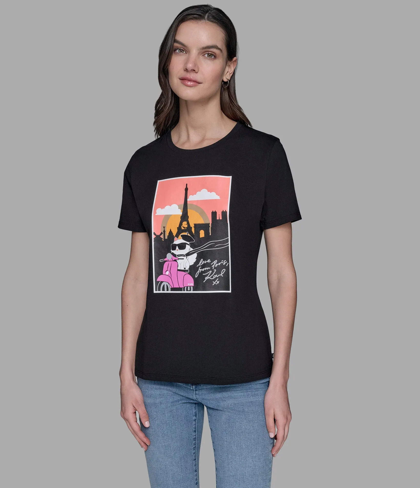 CHOUPETTE VESPA TEE sold by Karl Lagerfeld Paris