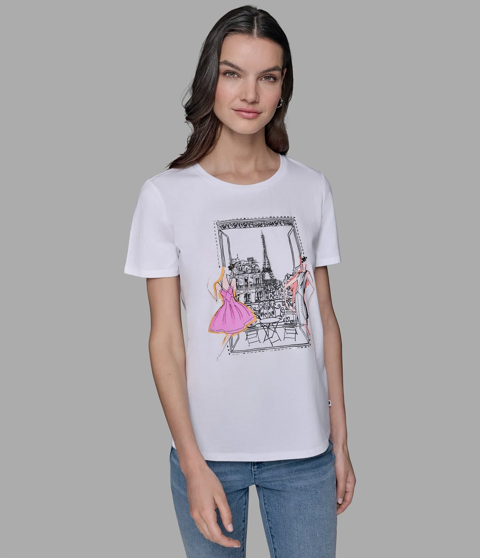 PARIS SCENE TEE sold by Karl Lagerfeld Paris