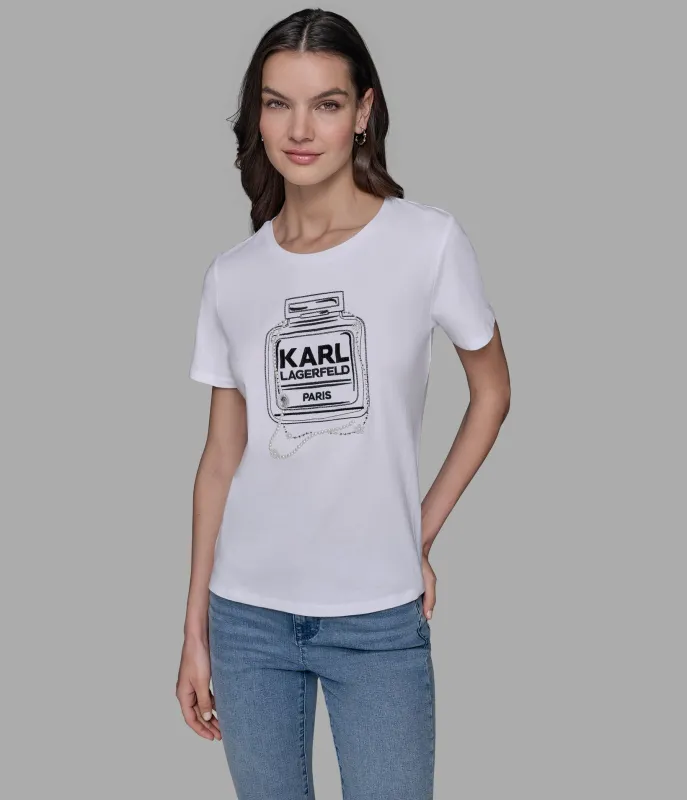 KARL PERFUME TEE sold by Karl Lagerfeld Paris