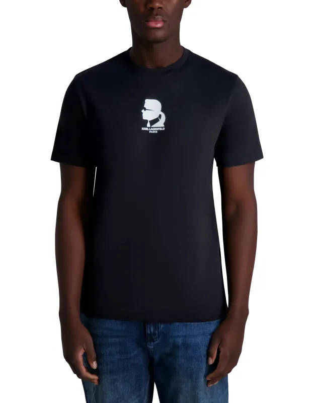 KARL LOGO HEAD T-SHIRT sold by Karl Lagerfeld Paris