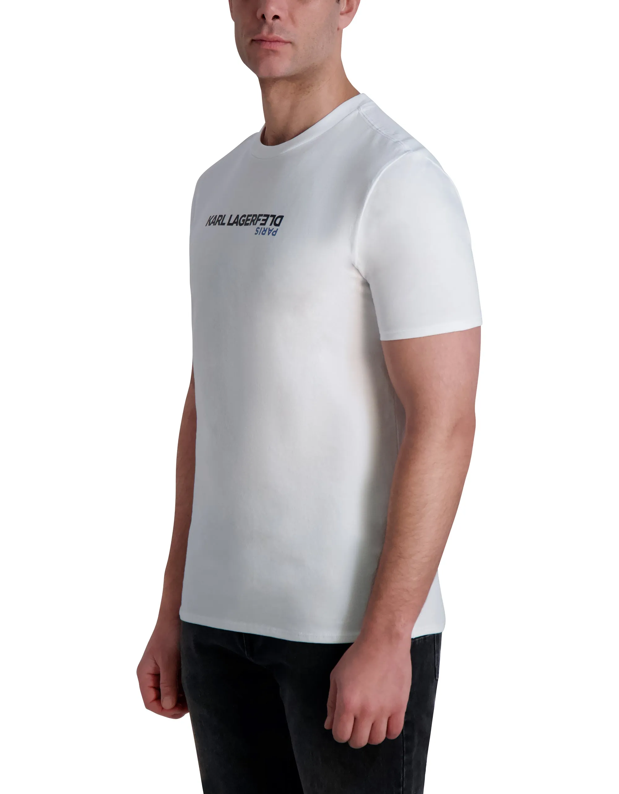 UPSIDE DOWN LOGO TEE sold by Karl Lagerfeld Paris product image thumbnail 3