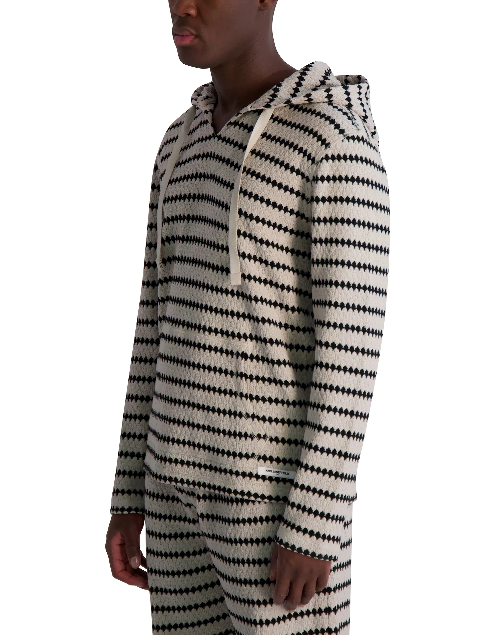 JACQUARD STRIPE LONG SLEEVE sold by Karl Lagerfeld Paris product image thumbnail 3