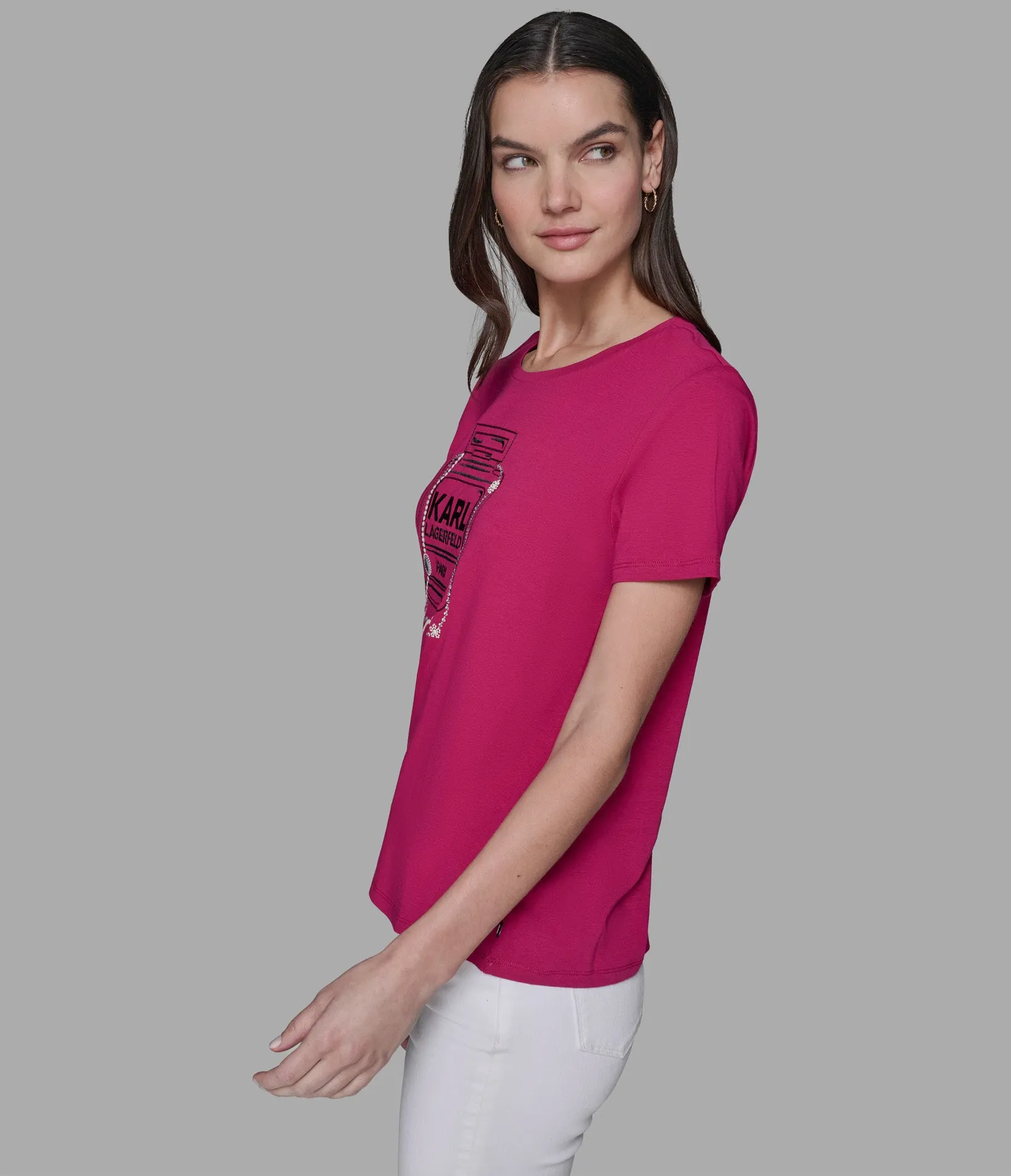 KARL PERFUME TEE sold by Karl Lagerfeld Paris product image thumbnail 4